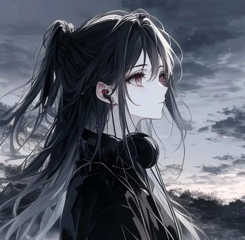 avatar cô đơn nữ anime 40