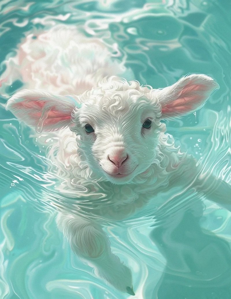 avatar con cừu cute 29