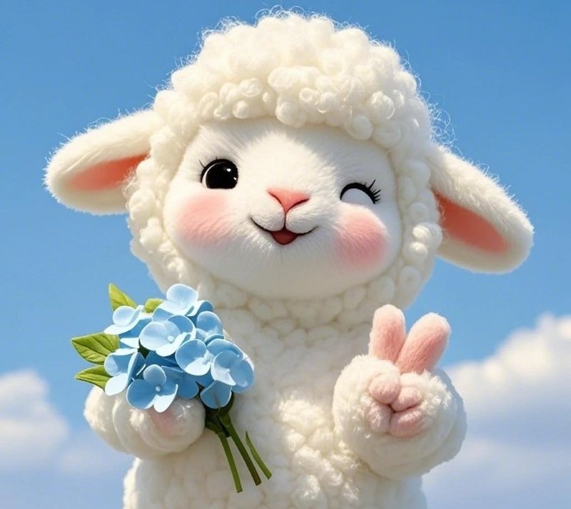 avatar con cừu cute 30