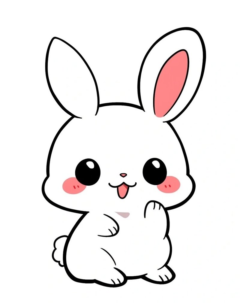 avatar con thỏ cute 10