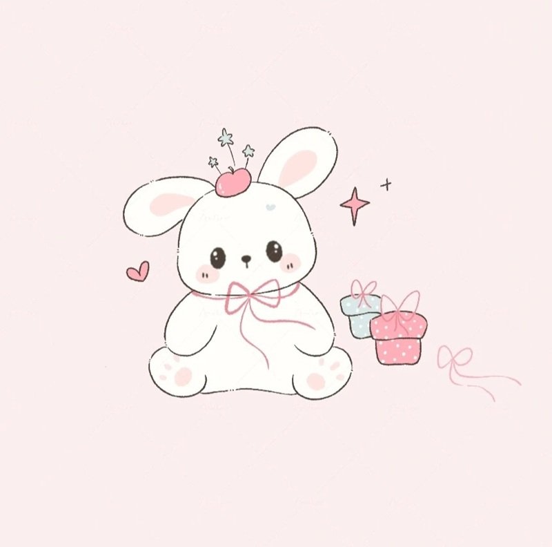 avatar con thỏ cute 14