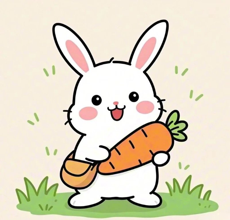 avatar con thỏ cute 33