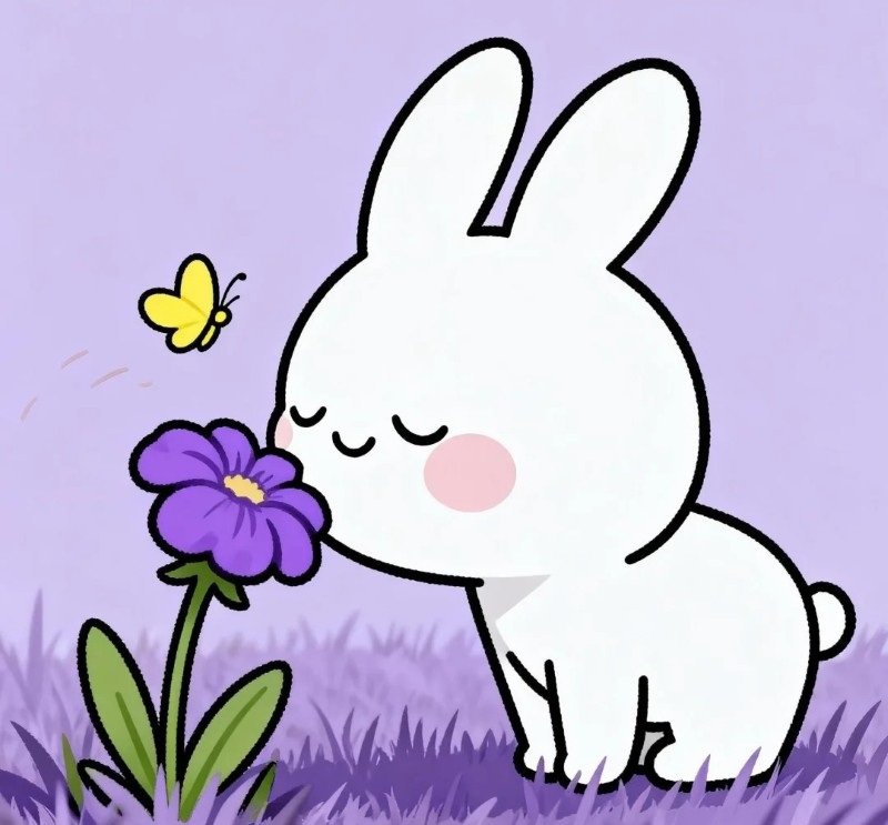 avatar con thỏ cute 36