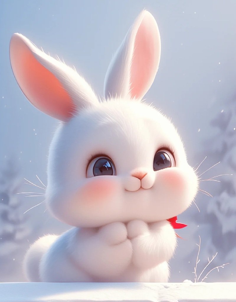 avatar con thỏ cute 9