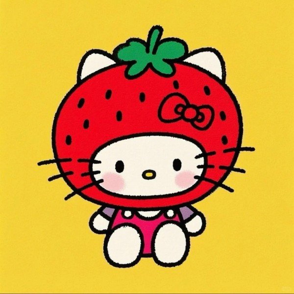 avatar dâu tây cute 1