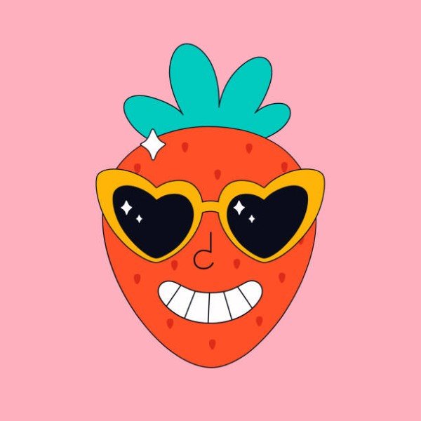 avatar dâu tây cute 13