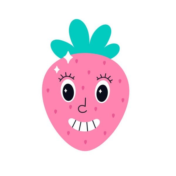 avatar dâu tây cute 14