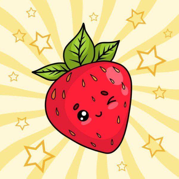 avatar dâu tây cute 29