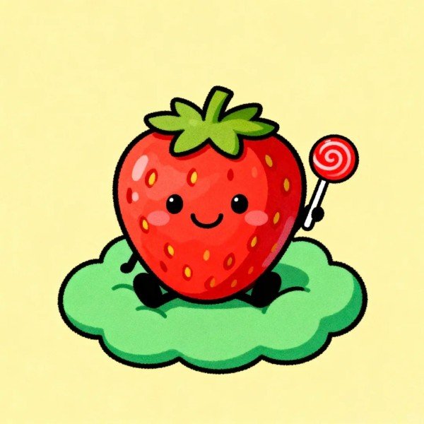 avatar dâu tây cute 35