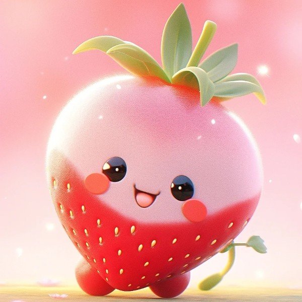 avatar dâu tây cute 40