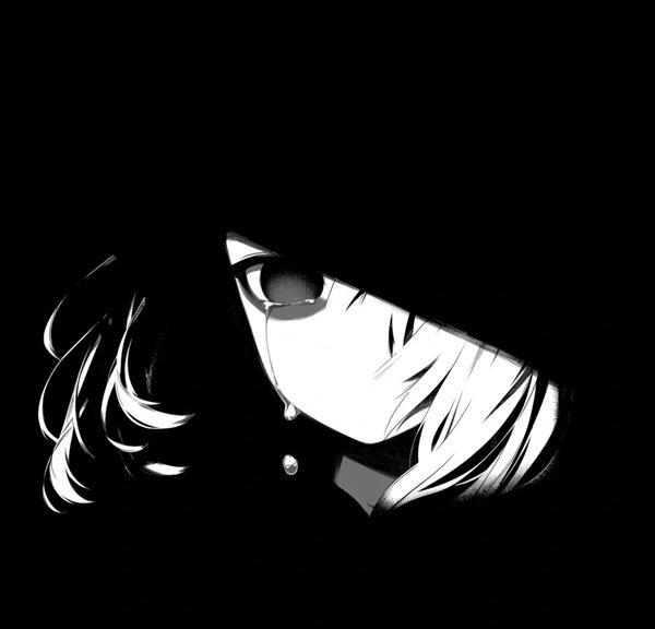 avatar đen buồn con gái 18