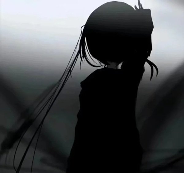 avatar đen buồn con gái 21