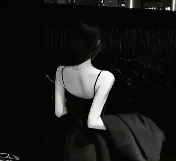 avatar đen buồn con gái 5