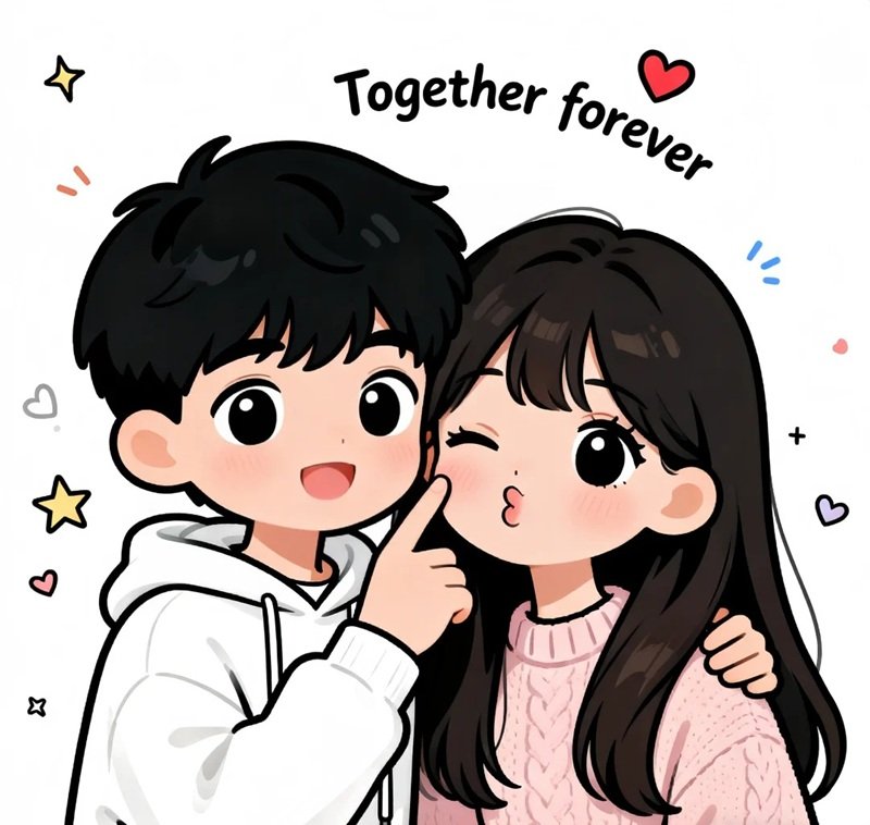 avatar đôi anime cute 15