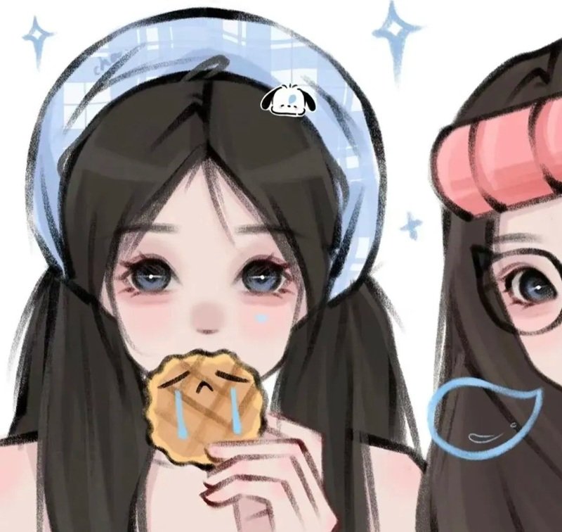 avatar đôi bạn thân nữ anime 3