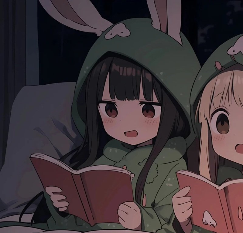 avatar đôi bạn thân nữ anime 5