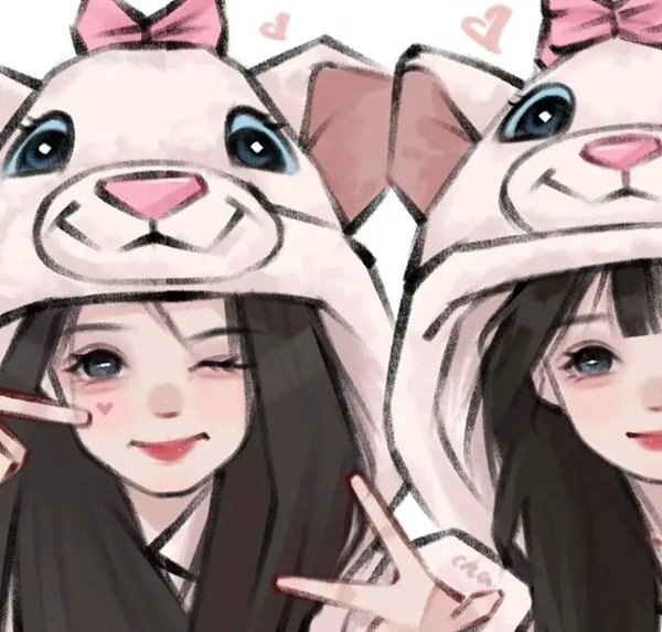 avatar đôi bạn thân nữ​ 5