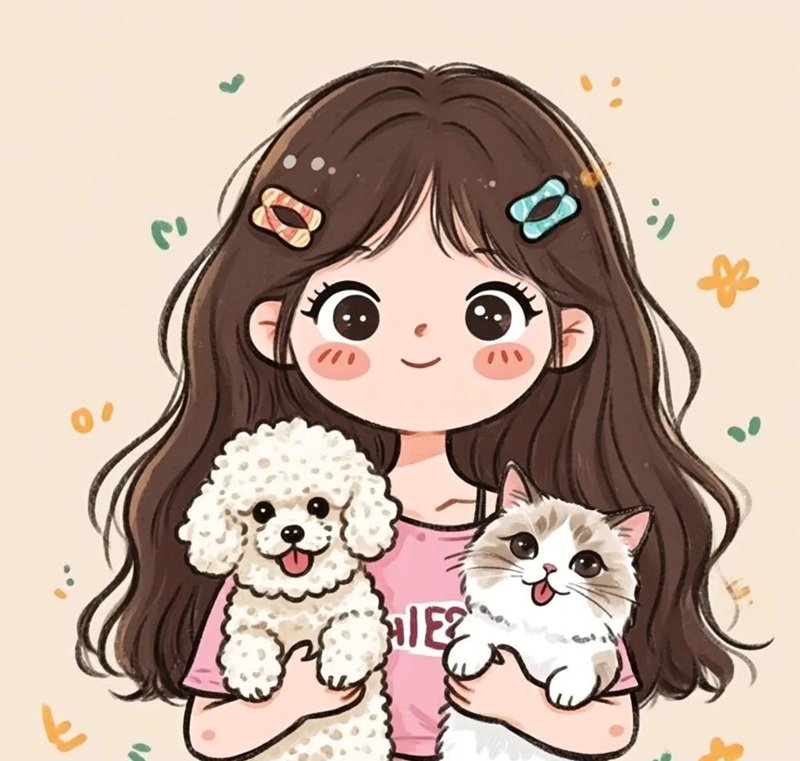 avatar đôi chó mèo 37