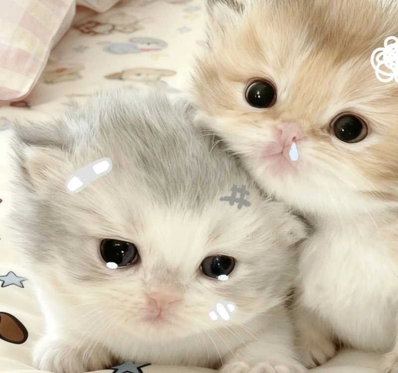 avatar đôi cute mèo 9