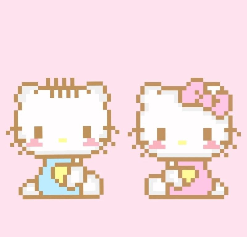 avatar đôi hello kitty 32