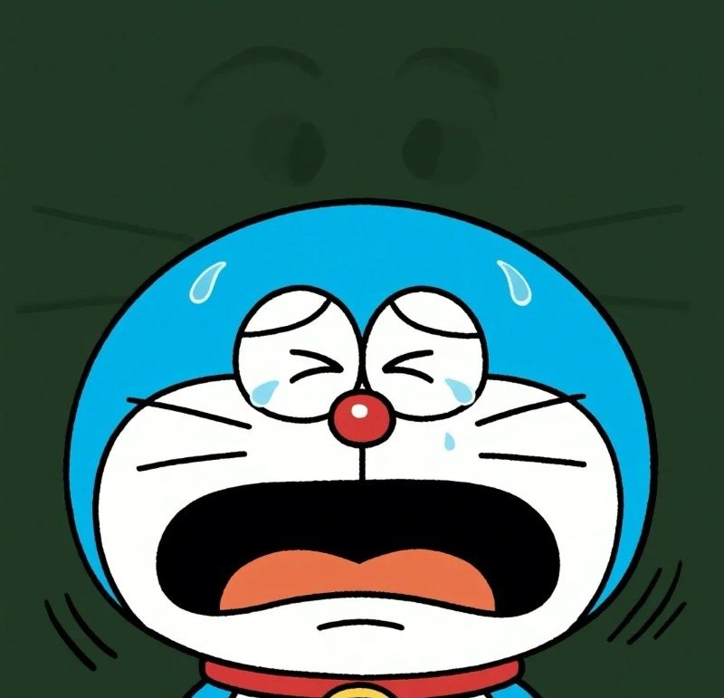 avatar doremon buồn 19