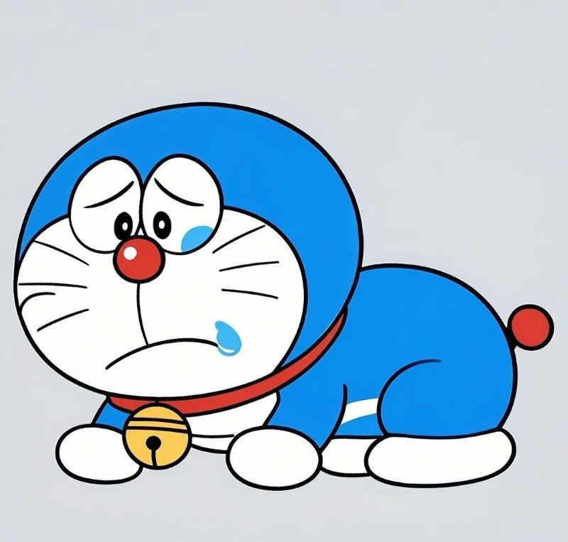 avatar doremon buồn 23