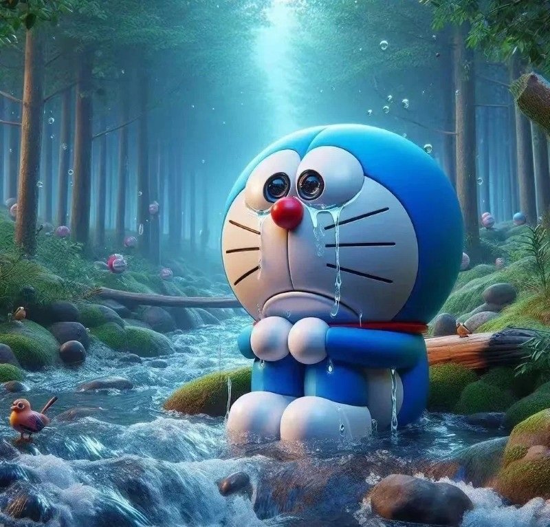 avatar doremon buồn 35