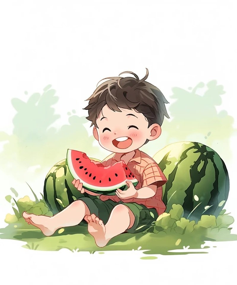 avatar dưa hấu cute 1