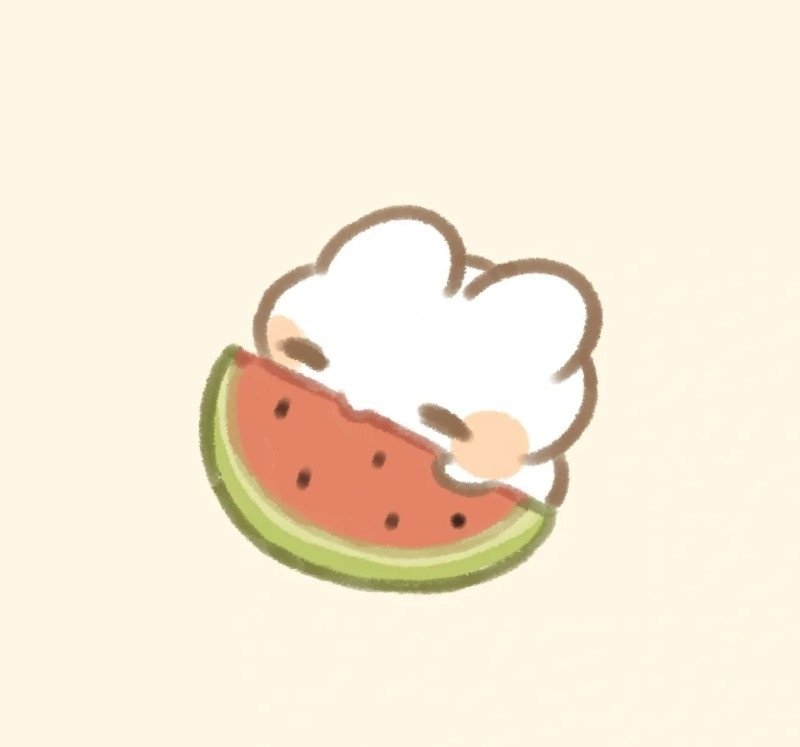 avatar dưa hấu cute 16