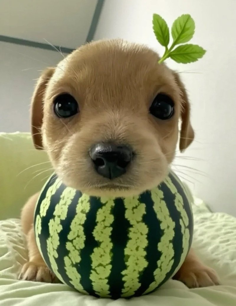 avatar dưa hấu cute 32