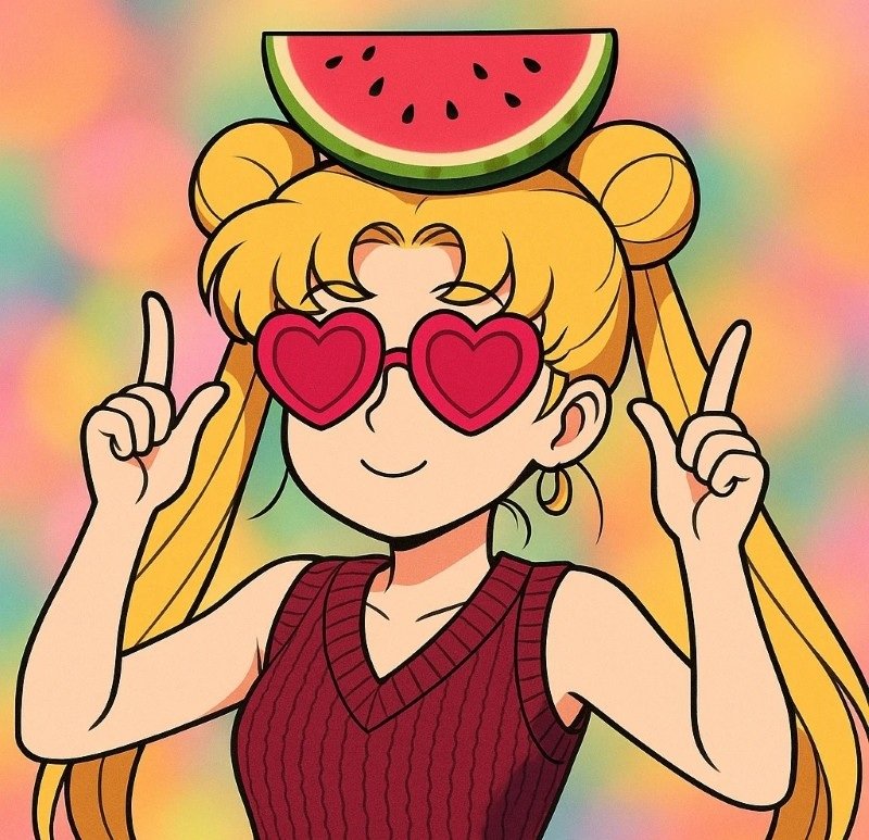 avatar dưa hấu cute 43