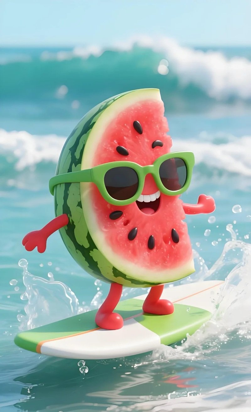 avatar dưa hấu cute 6