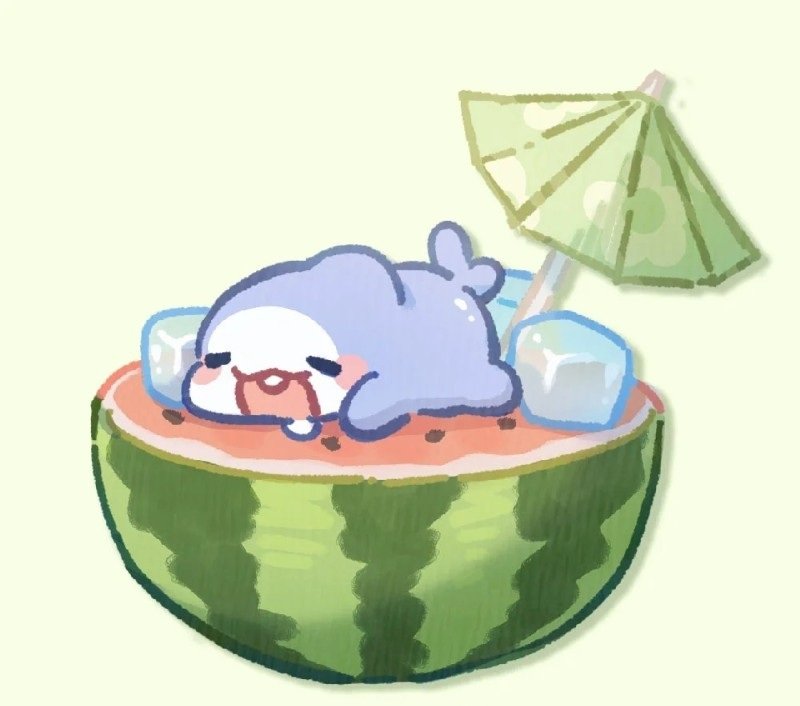 avatar dưa hấu cute 8