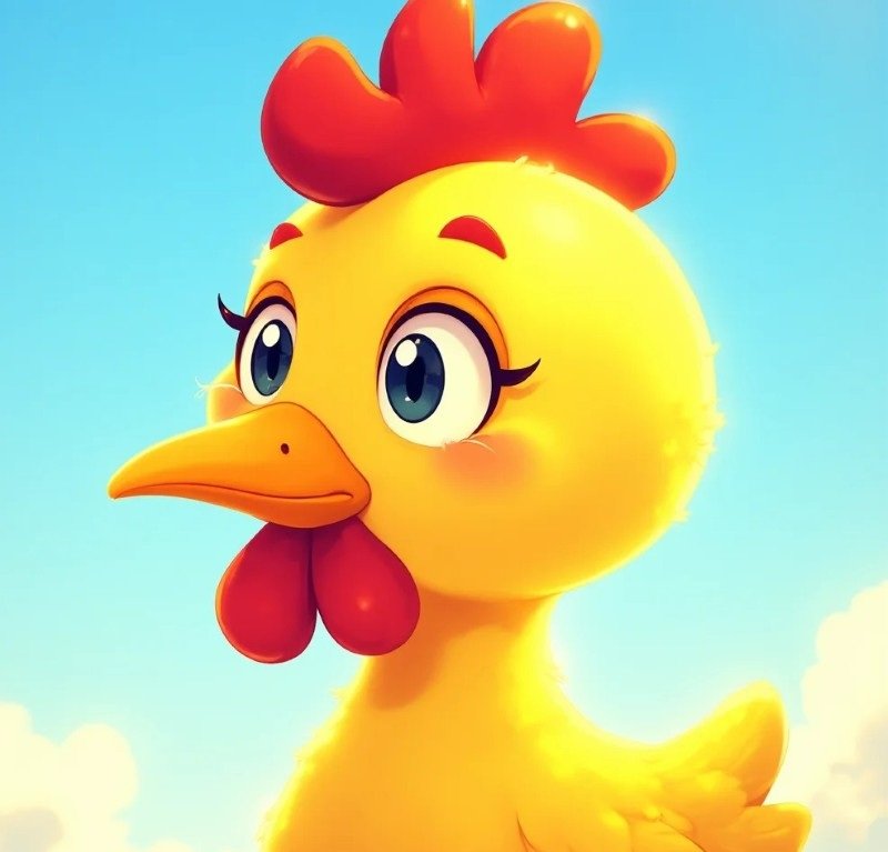 avatar gà cute 18