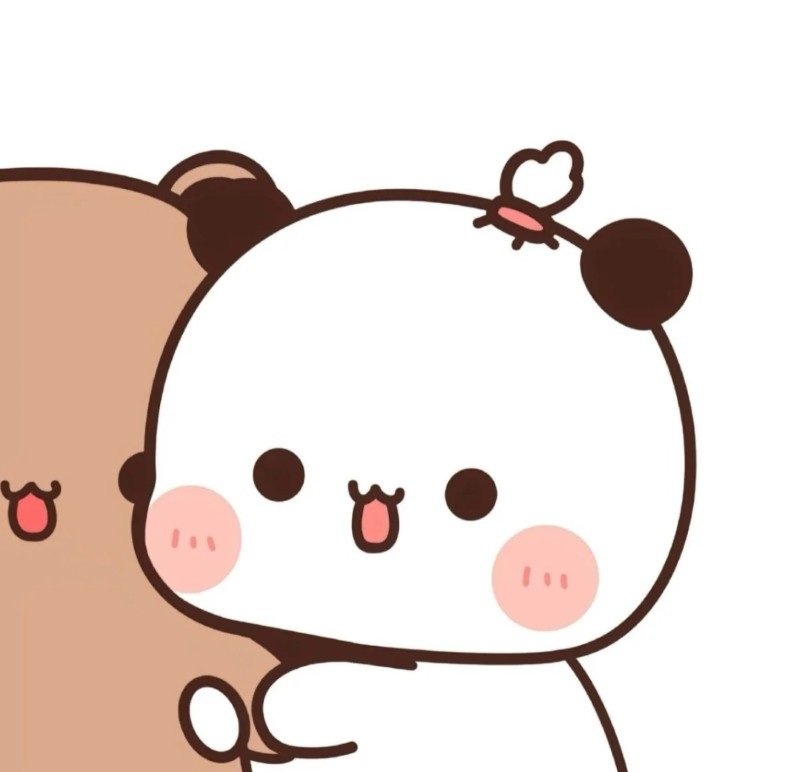 avatar gấu cute đôi 10