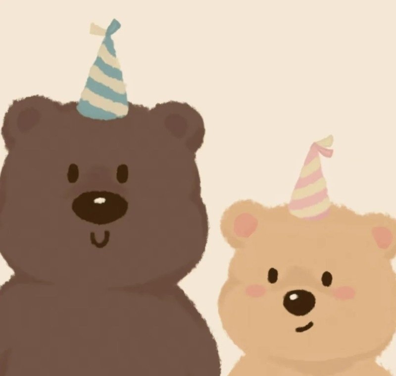 avatar gấu cute đôi 23