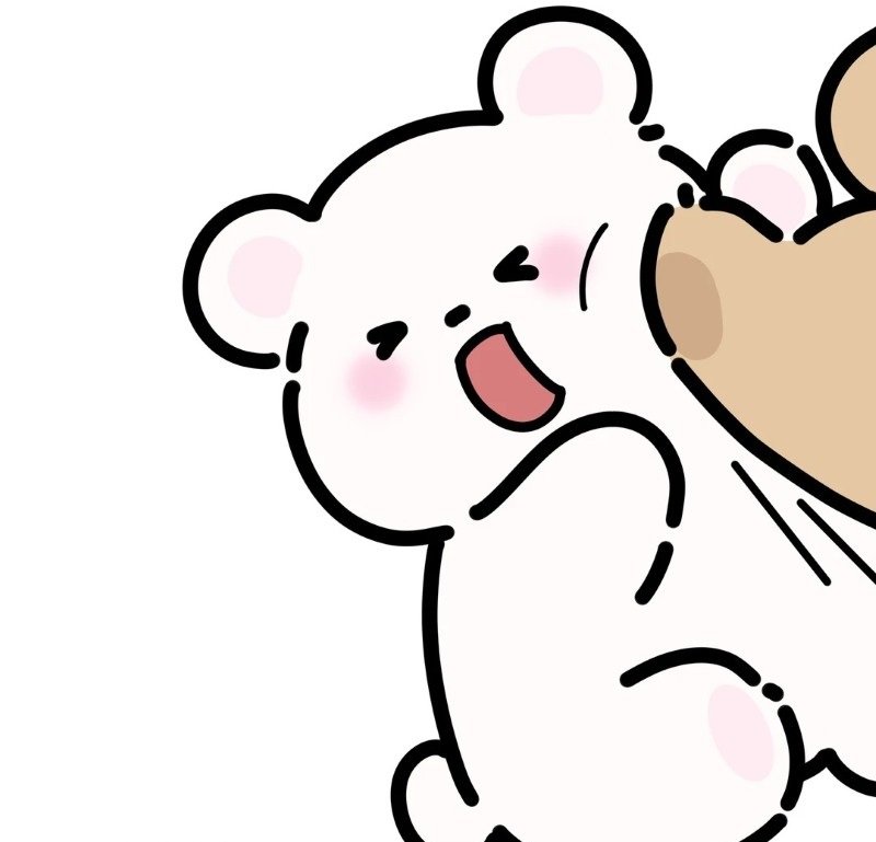 avatar gấu cute đôi 31
