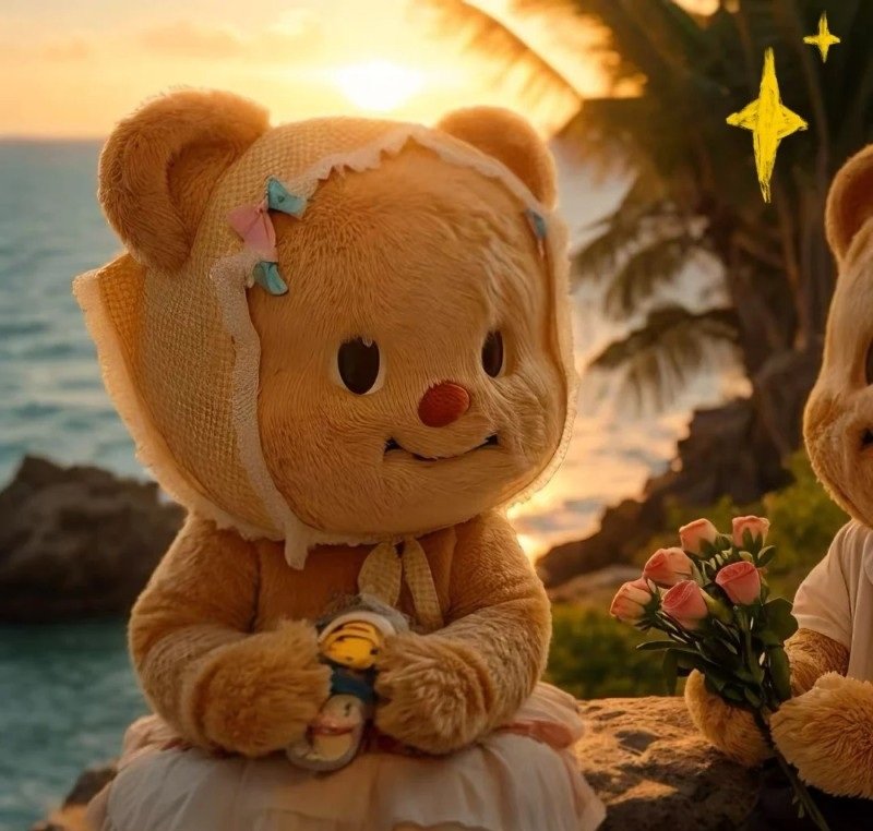 avatar gấu cute đôi 36