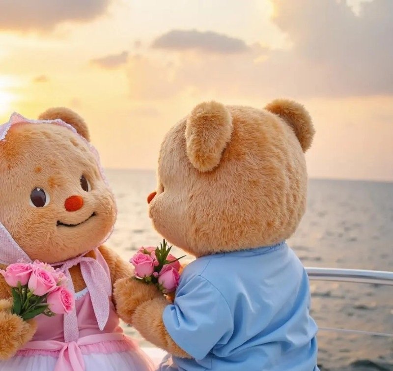 avatar gấu cute đôi 39