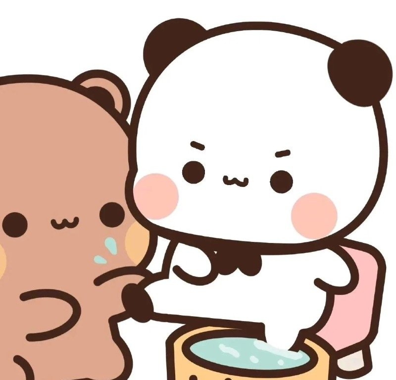 avatar gấu cute đôi 5