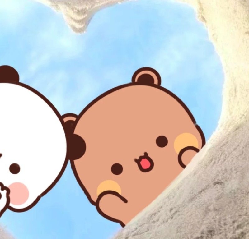 avatar gấu cute đôi 9