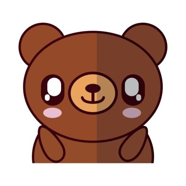 avatar gấu nâu cute 19