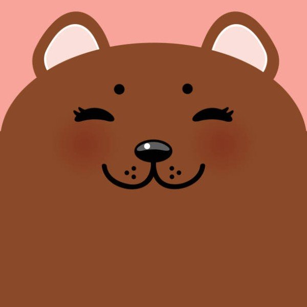 avatar gấu nâu cute 4