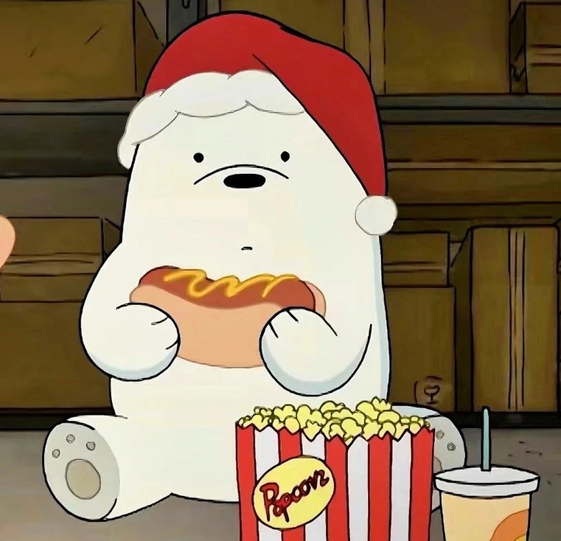 avatar gấu trắng cute 24