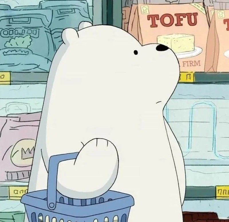 avatar gấu trắng cute 27