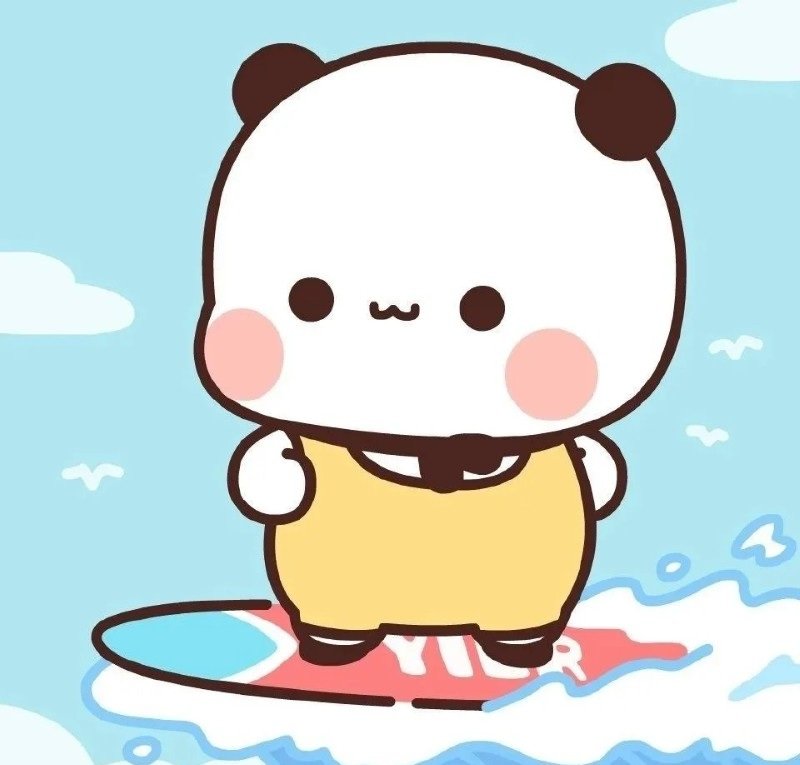 avatar gấu trắng cute 34