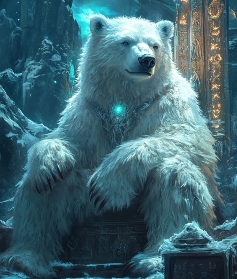 avatar gấu trắng ngầu 11