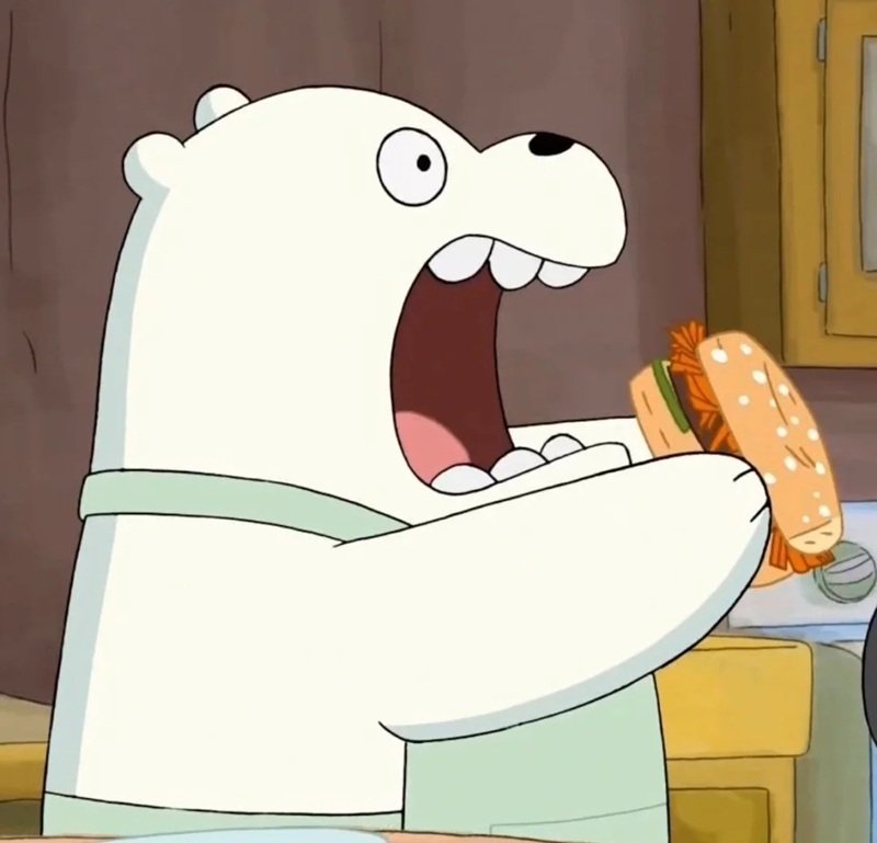 avatar gấu trắng ngầu 14