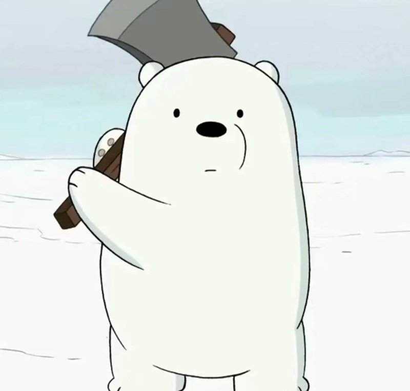 avatar gấu trắng ngầu 34