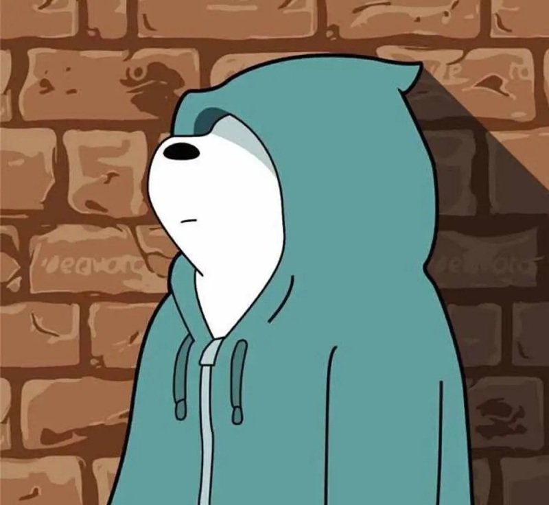 avatar gấu trắng ngầu 39
